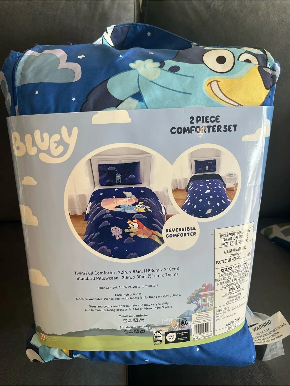Bluey new reversible